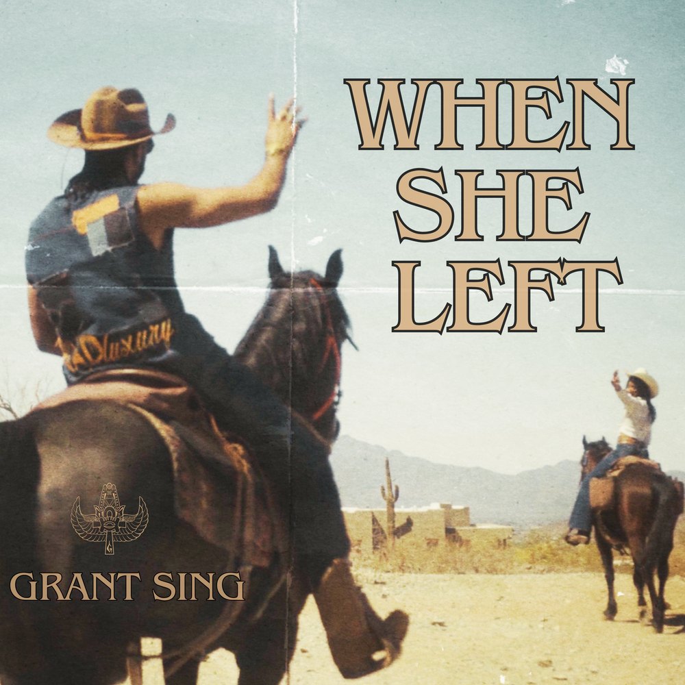 When She Left — cover art